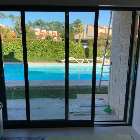 Salt Water Pool With Fireplace Sweet * Praia de Mira