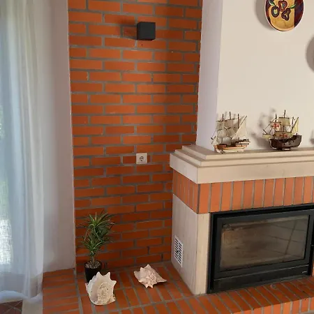 Salt Water Pool With Fireplace Sweet Praia de Mira