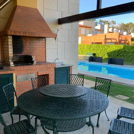 Salt Water Pool With Fireplace Sweet Villa